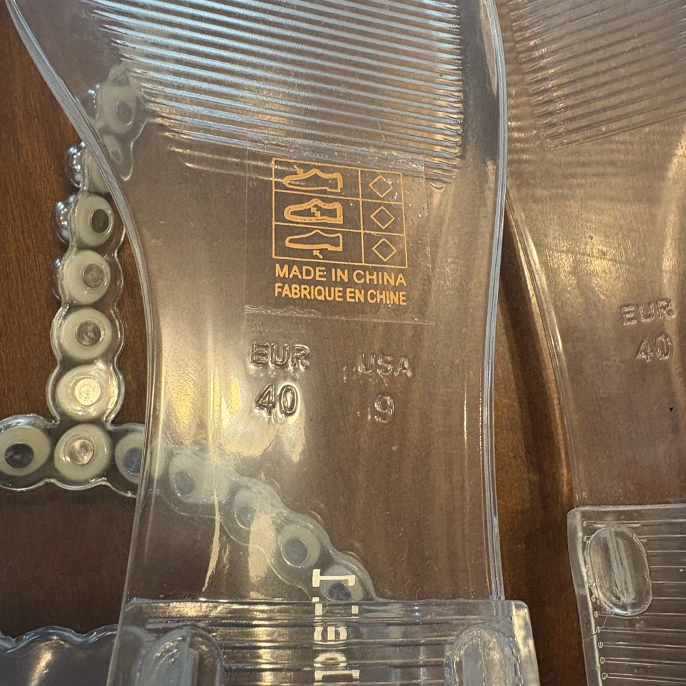 Jeffrey Campbell Clear Sandals